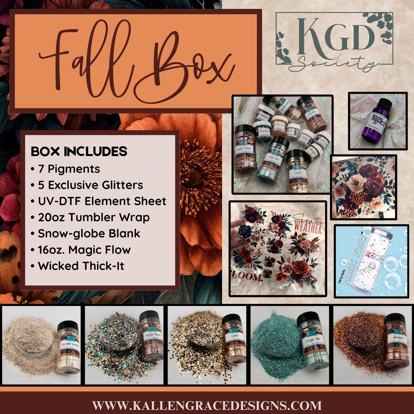 Fall Project Box {READ DESCRIPTION}