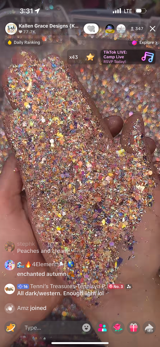 Sorry Hubby! {VAULT GLITTER MIX 9/12}