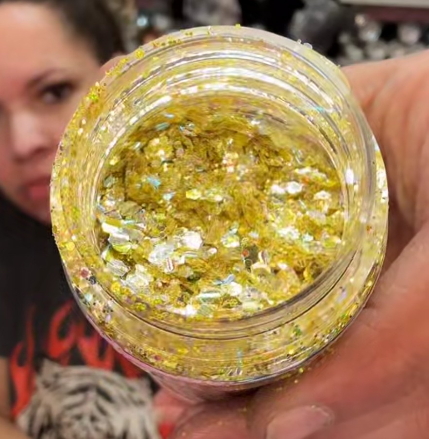 Lemon Slushie {VAULT GLITTER MIX 11/14}