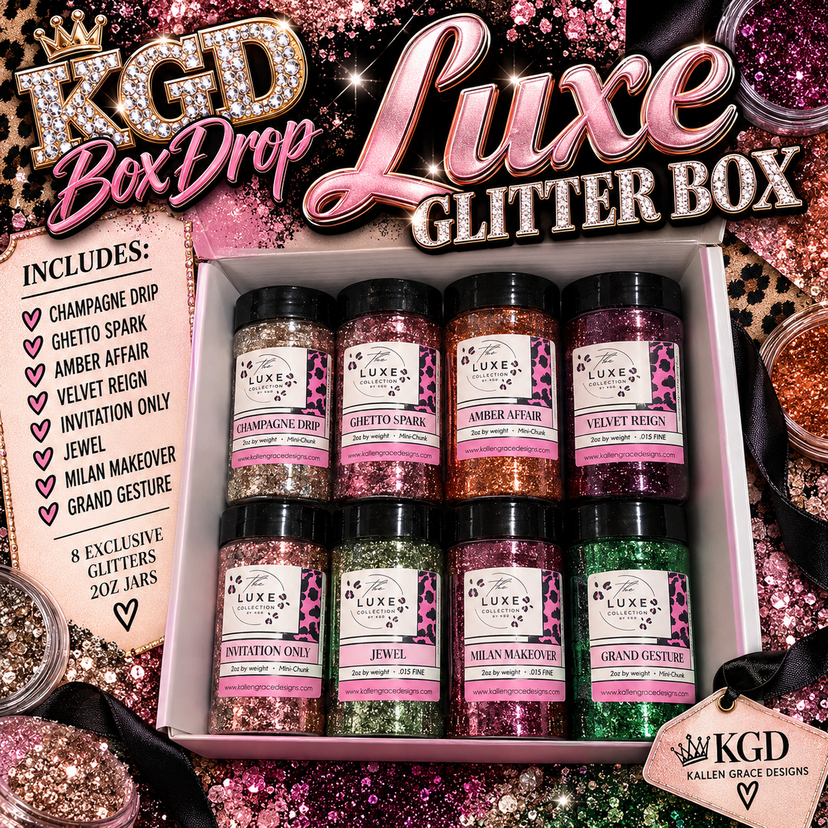 Luxe Glitter Box {BOX DROP} ONLY ONE!!!