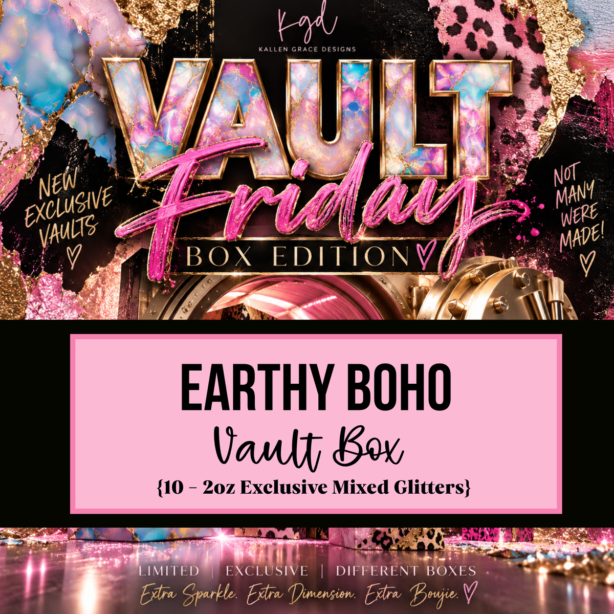 Earthy Boho {10 Exclusive Vault Glitters}