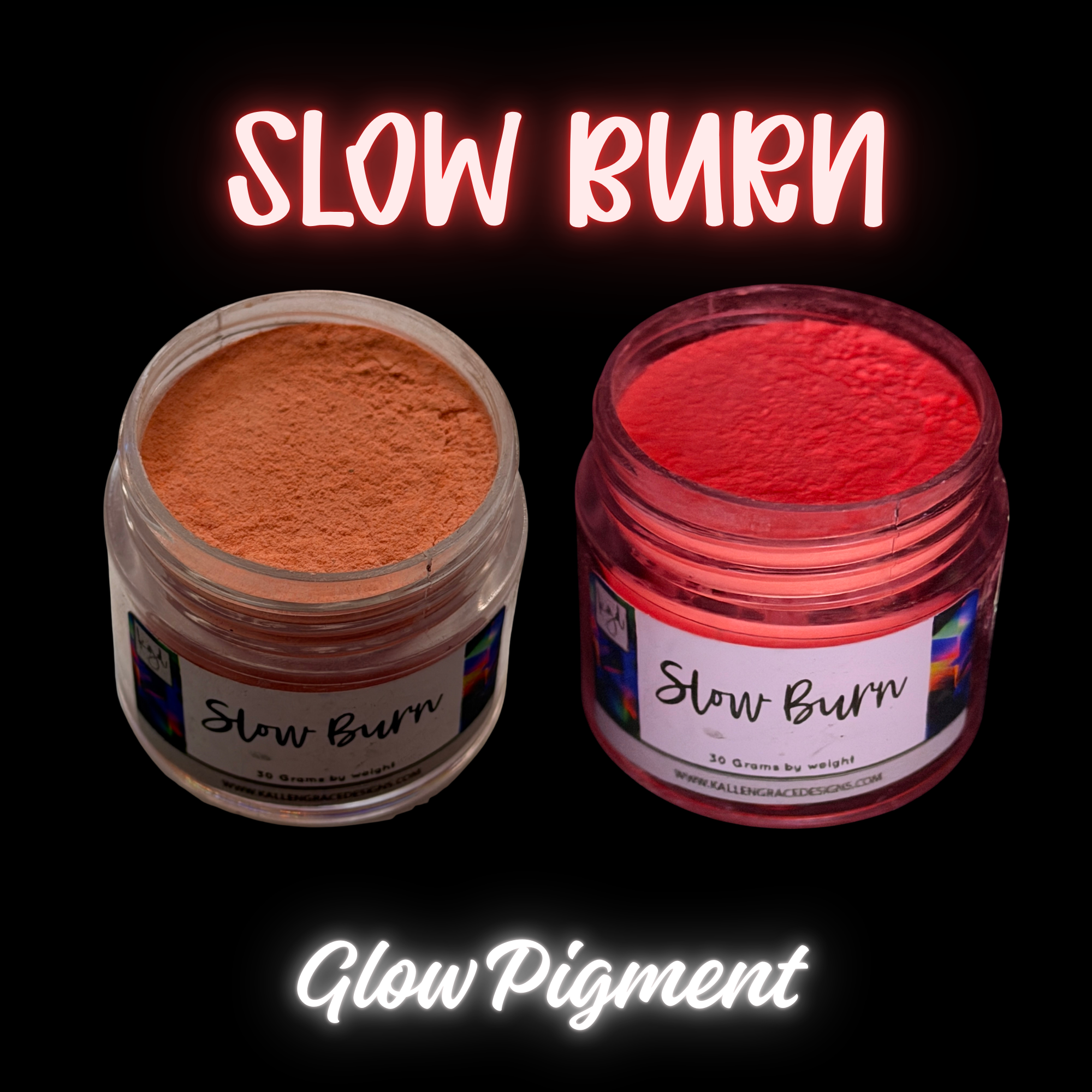 Slow Burn {Glow Powder} – Kallen Grace Designs, LLC