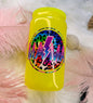 {RTS} CUP #87 - 16oz Neon Jelly Glass Can Mama