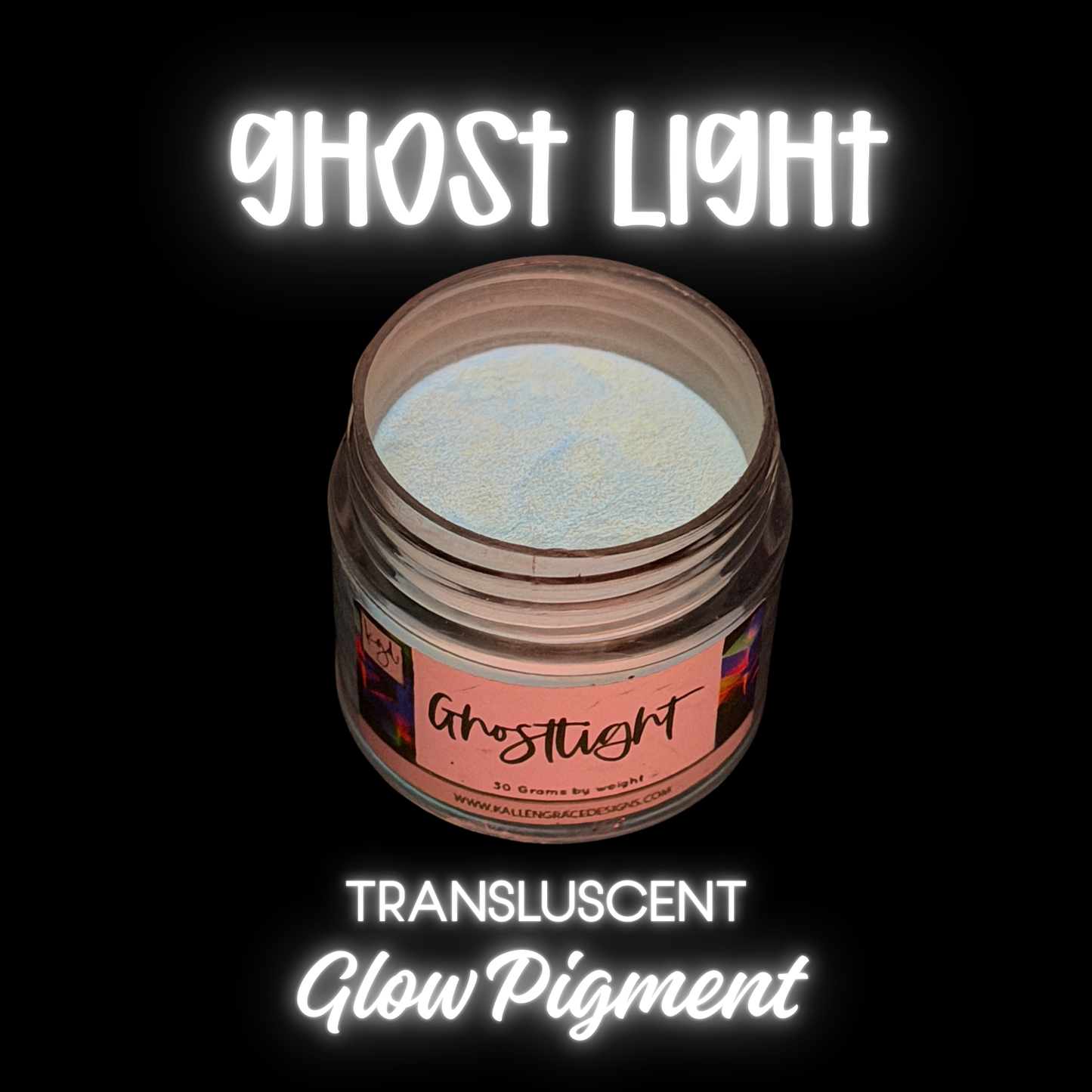 Ghostlight {Invisible White Glow Powder}