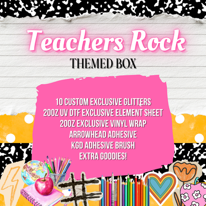 Teachers Rock Box {$133 Value} PRICE REFLECTS 25% OFF DISCOUNT
