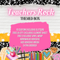 Teachers Rock Box {$133 Value} PRICE REFLECTS 25% OFF DISCOUNT