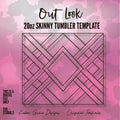 20oz Outlook Tumbler Template