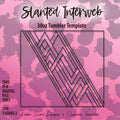 30oz Slanted Interweb Tumbler Template