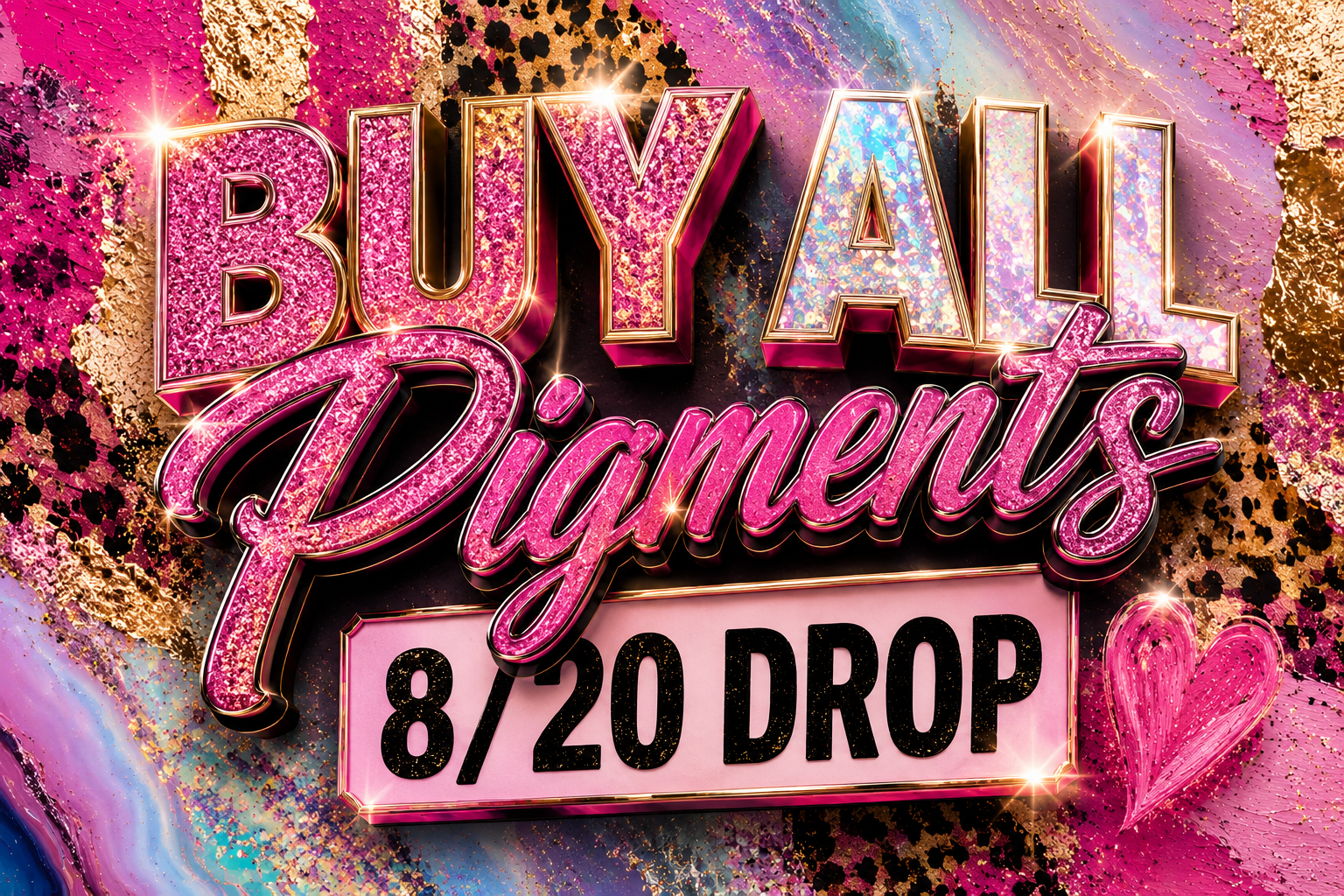 BUY ALL NEW PIGMENTS 8/20 DROP