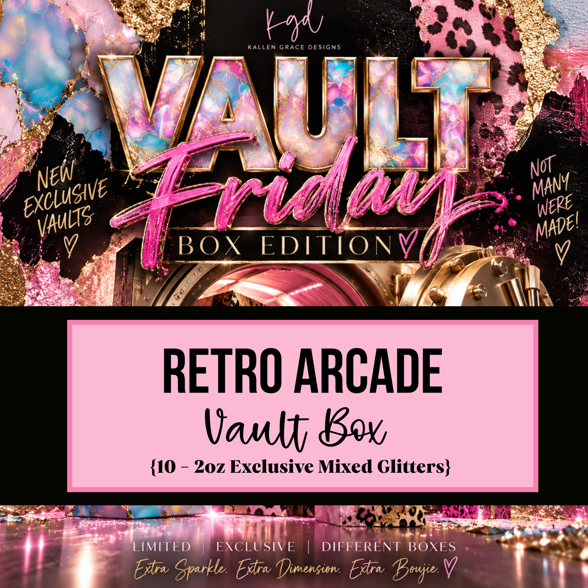Retro Arcade {10 Exclusive Vault Glitters}