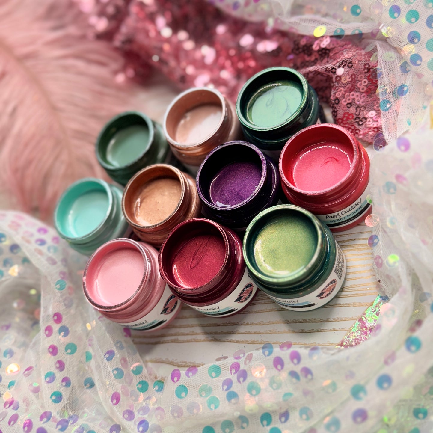 Enchanted Garden Metallic Paint Bundle {1oz - 10 Colors}