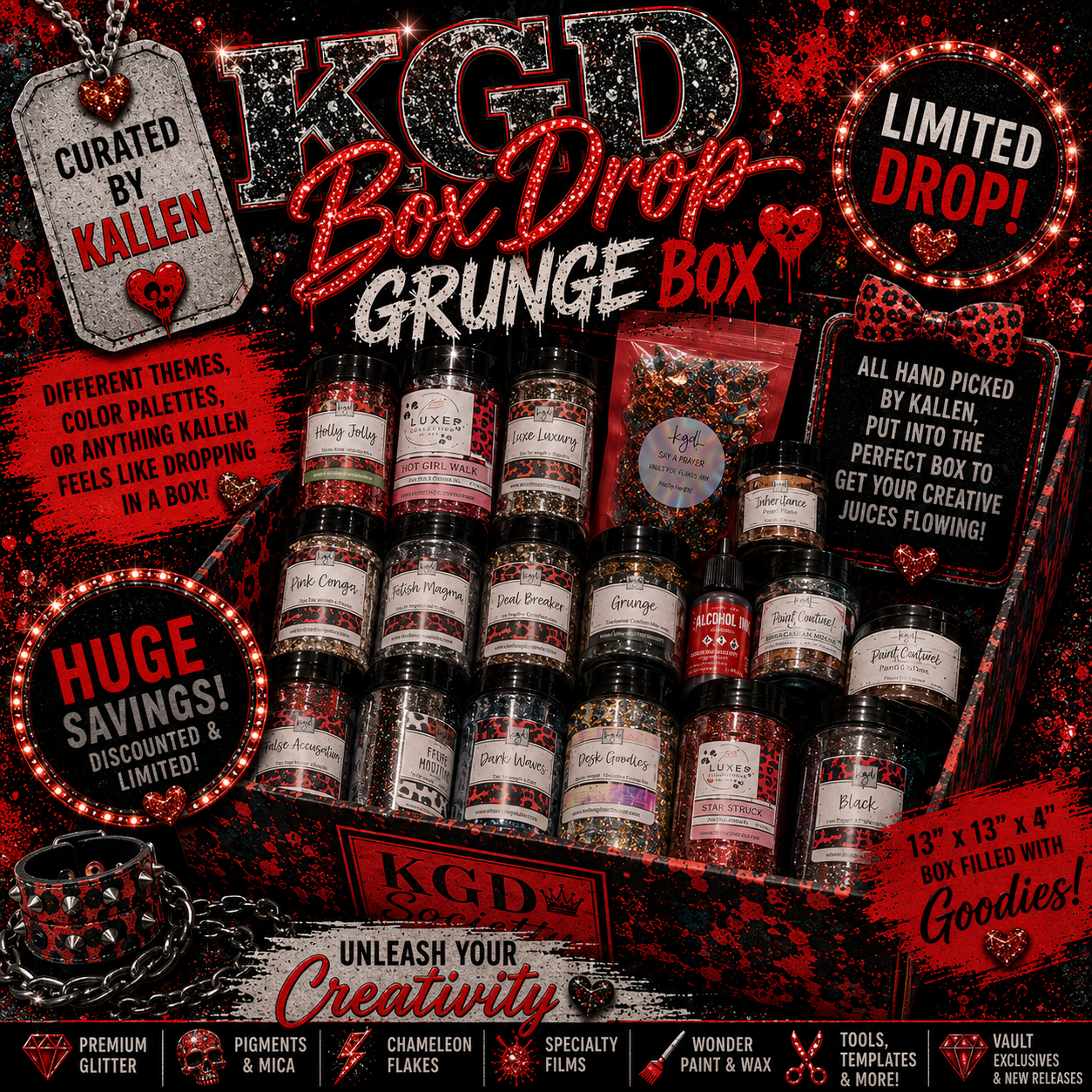 Goth & Grunge {BOX DROP} ONLY ONE!!!!