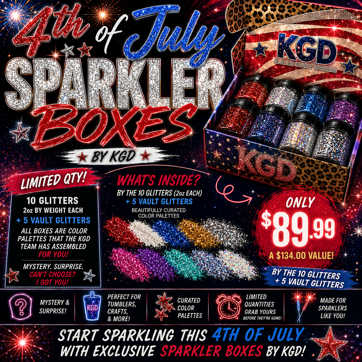 • SPARKLER BOX •