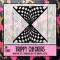 30oz Trippy Checkers {Tumbler Template}