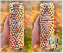 Load image into Gallery viewer, #89-- {RTS} Tumbler // Glass Rhinestone SS16 Tumbler — 20oz
