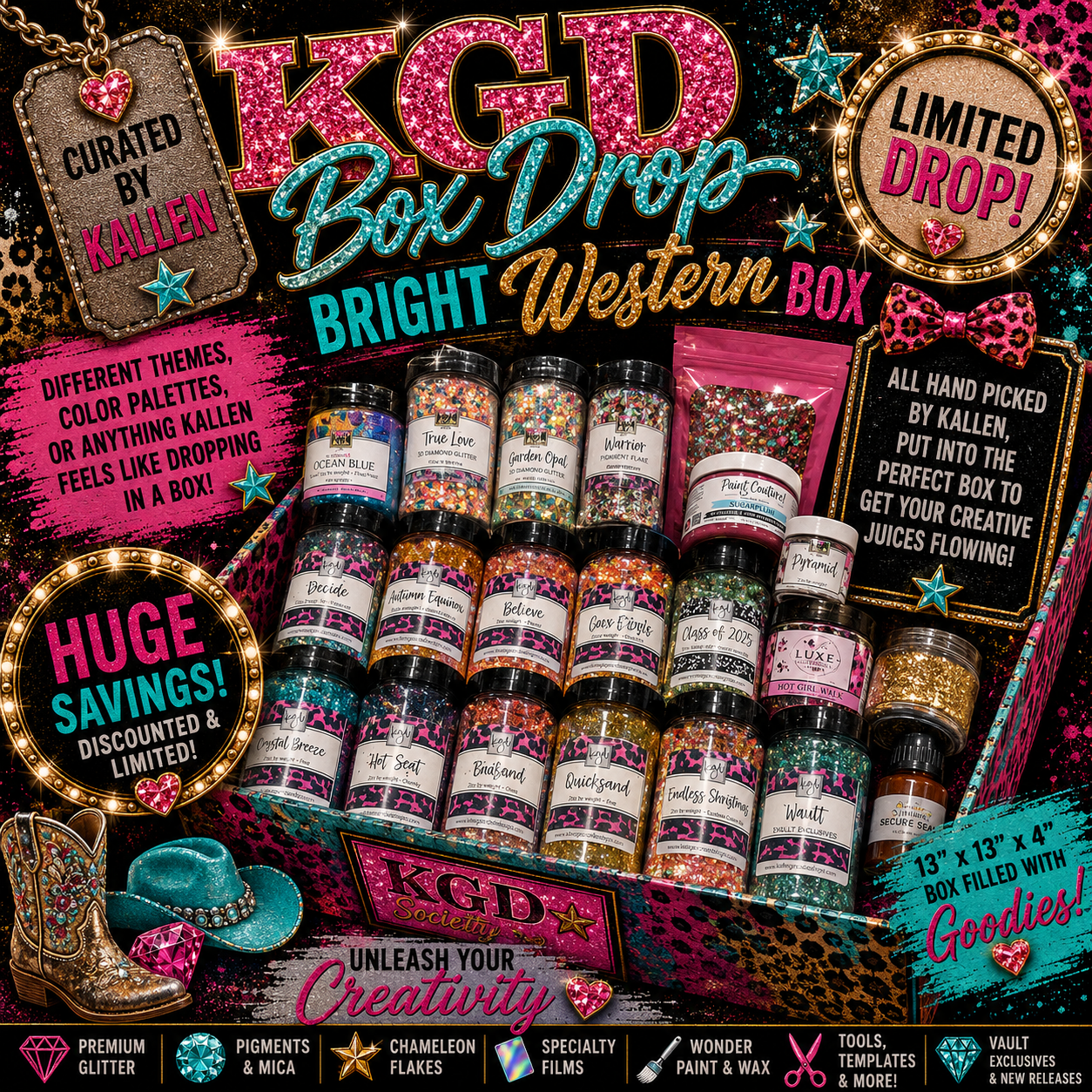 Bright Western {BOX DROP} ONLY ONE!!!!