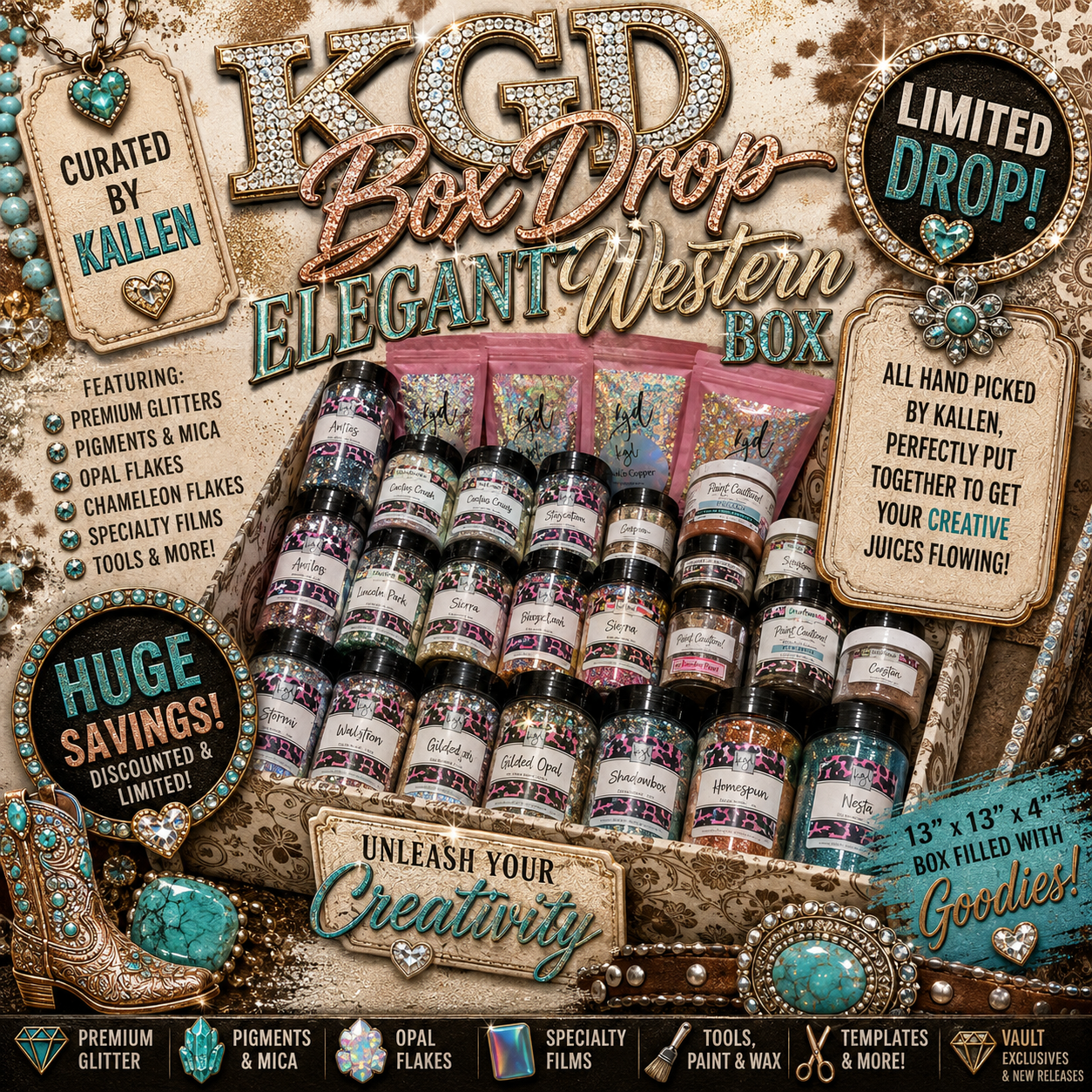Elegant Western {BOX DROP} ONLY ONE!!!!