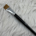 Flathead Angle Brush {Black w/ Logo}