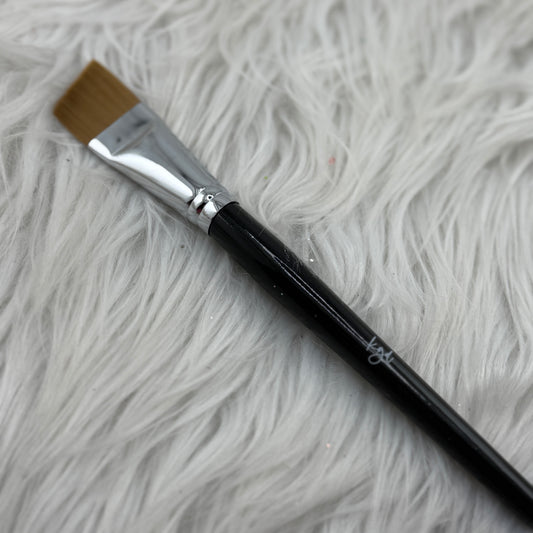 Flathead Angle Brush {Black w/ Logo}