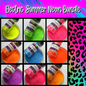 Electric Summer Neon Glitter Bundle {Fine}