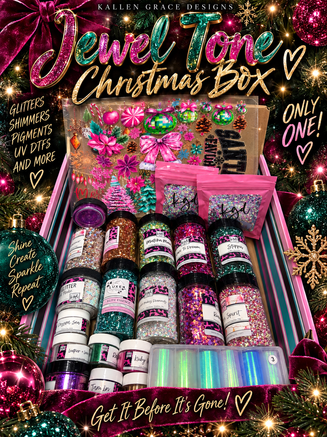Jewel Tone Christmas {BOX DROP} ONLY ONE!!!!