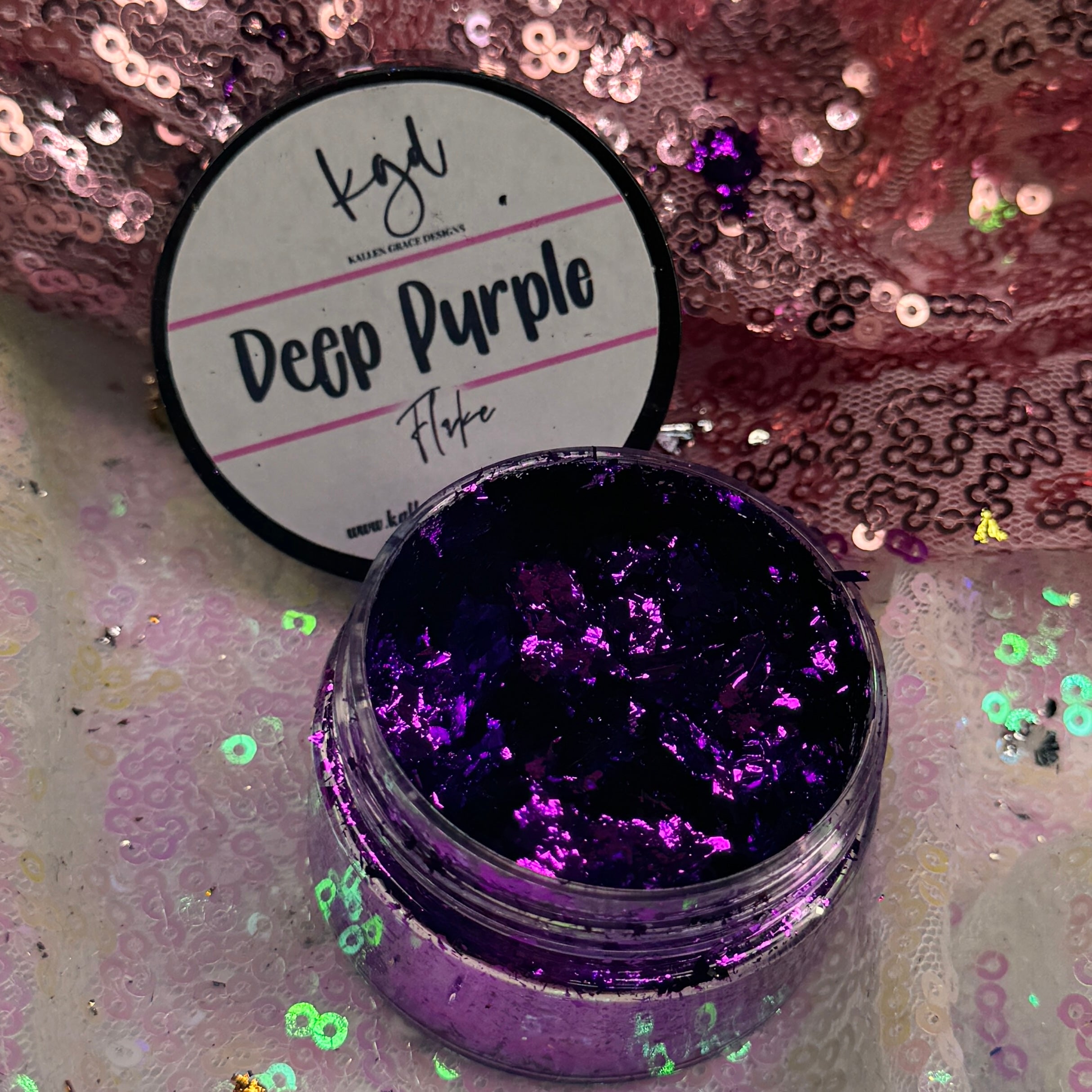 Deep Purple {Foil Flake} โ Kallen Grace Designs, LLC