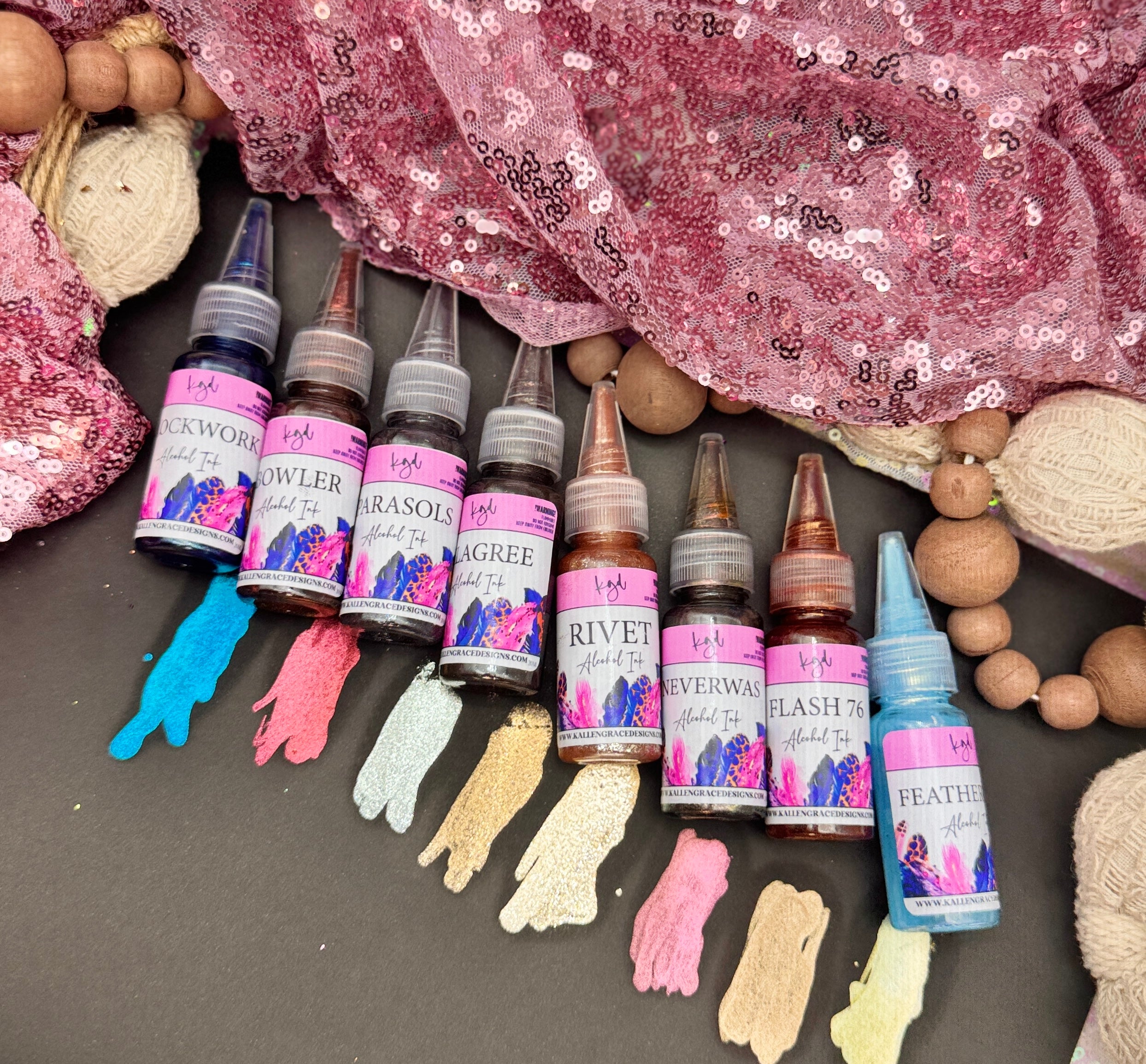 Alcohol Ink Bundle {Steamin w/ GST • Set of 9}