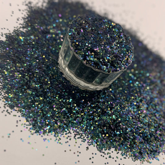 Rabbit Hole {Mini-Chunk Oilslick Glitter}