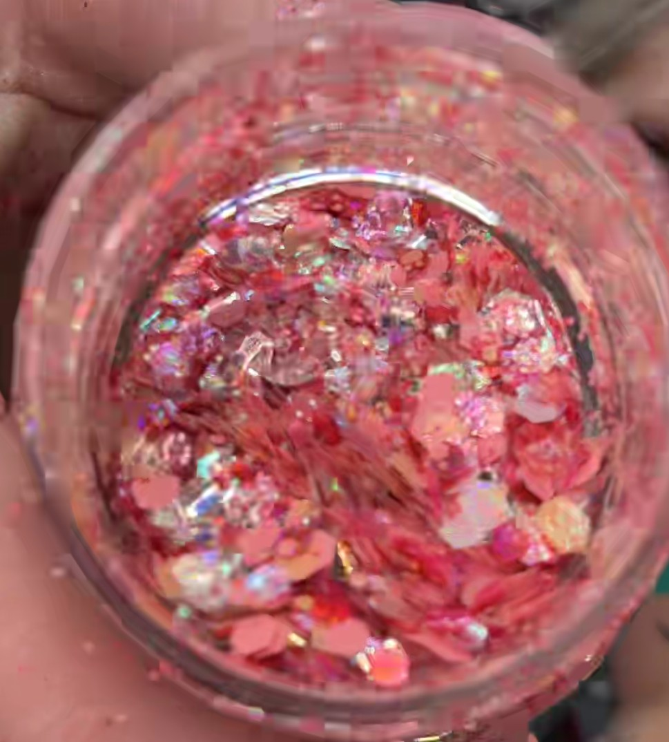 Rosey Pink {VAULT GLITTER MIX 11/21}