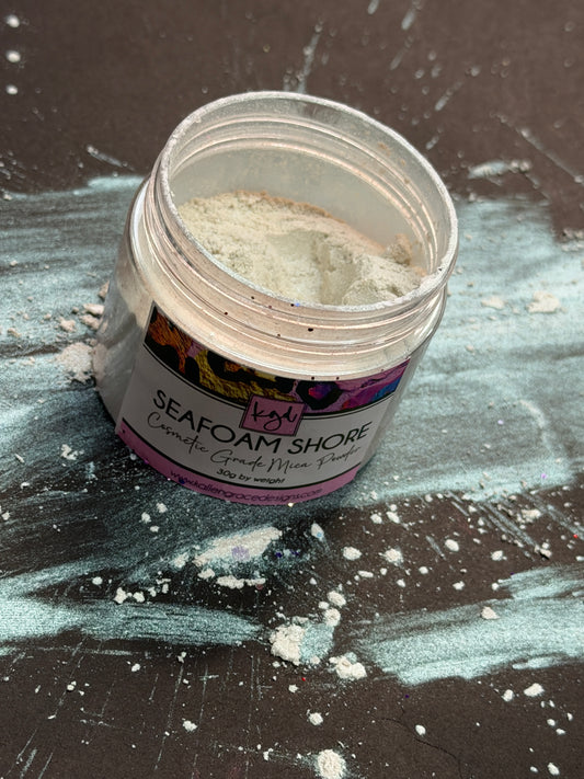 Seafoam Shore {Ghost Pearl Mica Powder}