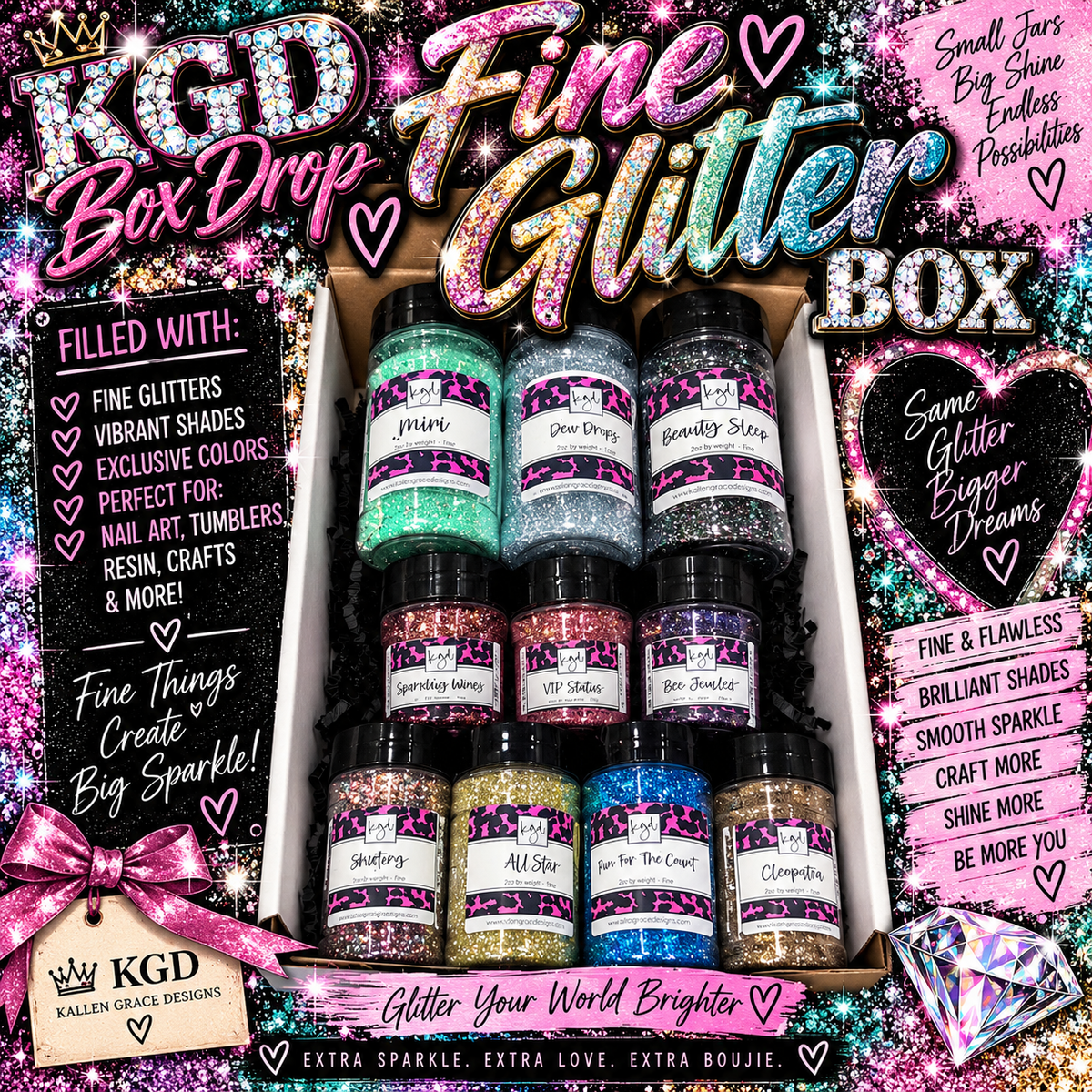 Fine-Glitter Box {BOX DROP} ONLY ONE!!!
