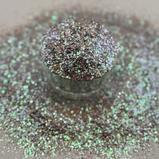 Ocean's Eye {Mini-Chunk Illusion Glitter}