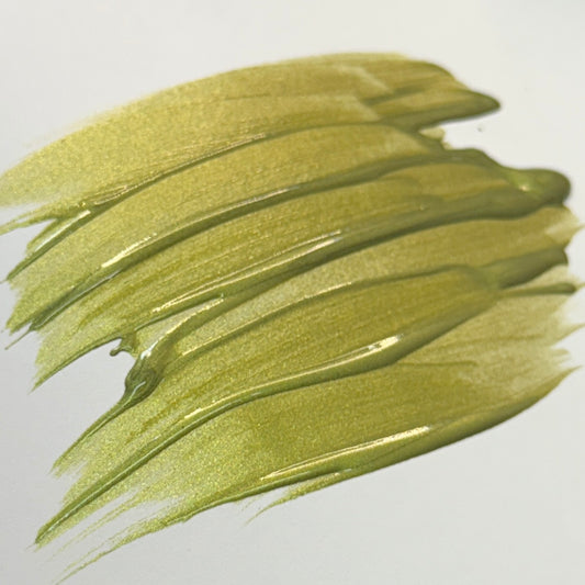 Jungle Leaf Shimmer {Dylusions Paint}