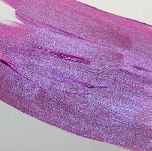 Funky Fuchsia Shimmer {Dylusions Paint}