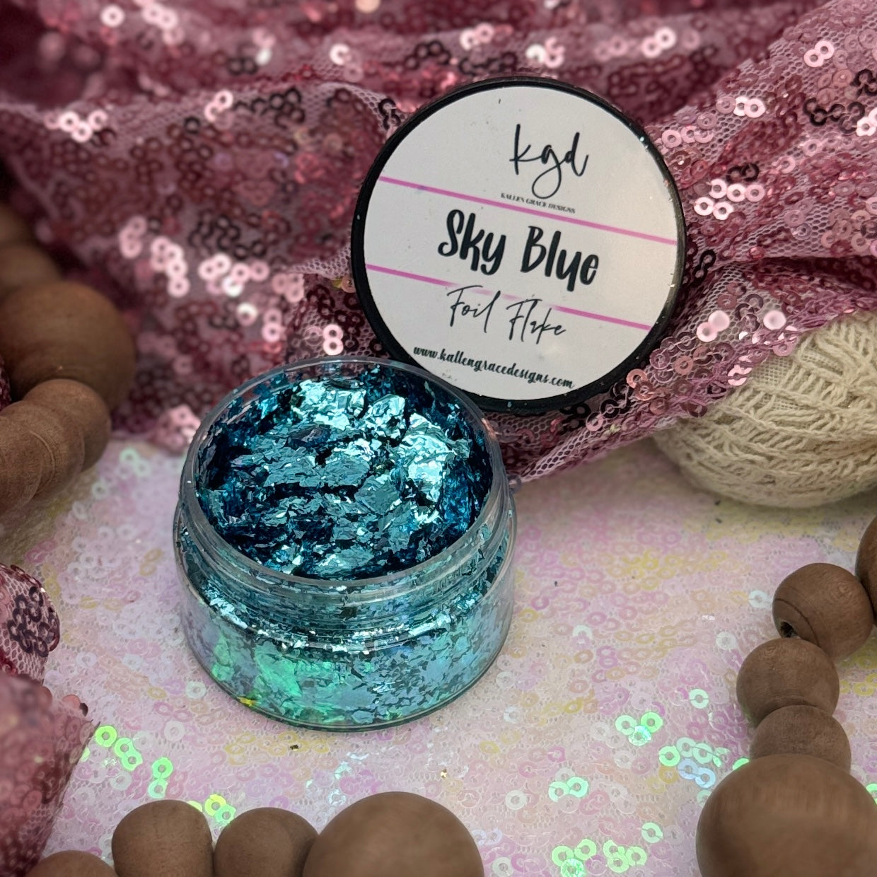 Sky Blue {Foil Flake}