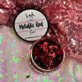 Metallic Red {Foil Flake}