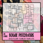 Boujie patchwork 32oz {Tumbler Template}