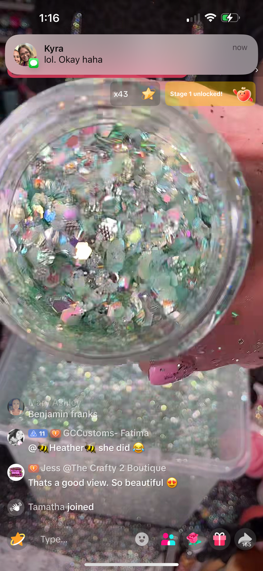 Dew Me {VAULT GLITTER MIX 9/12}