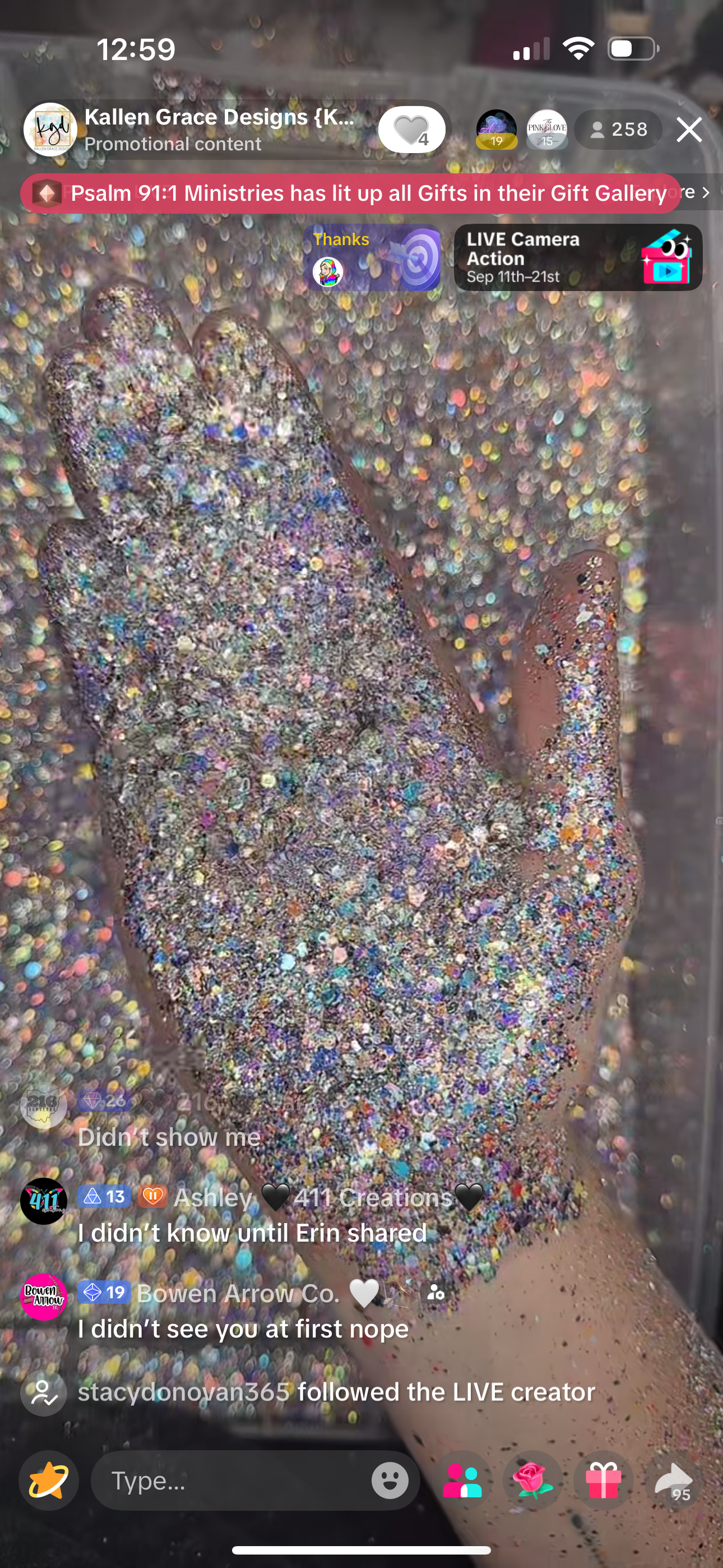 Opal Salad {VAULT GLITTER MIX 9/12}