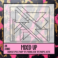 32oz Mixed Up {Tumbler Template}