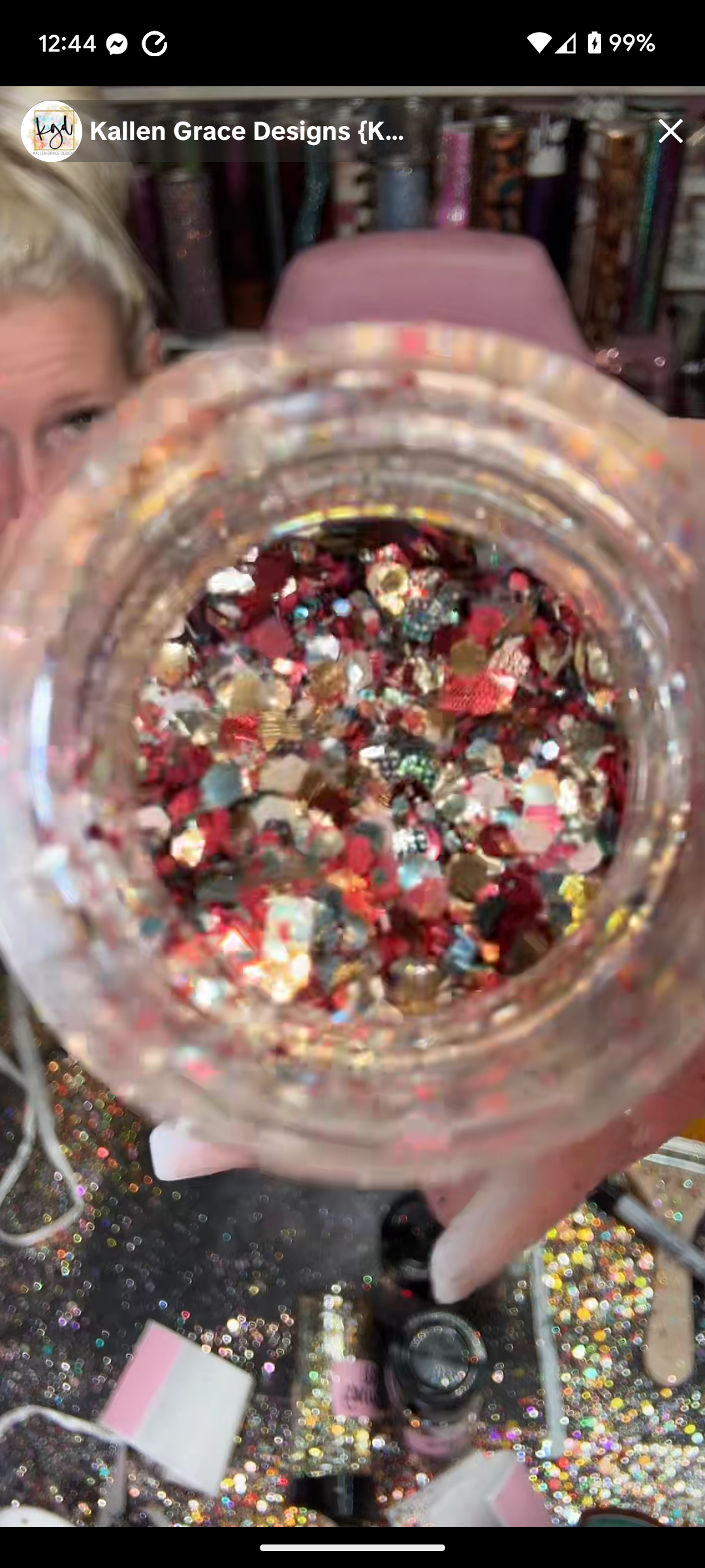 Autumn Fantasy {VAULT GLITTER MIX 10/3}