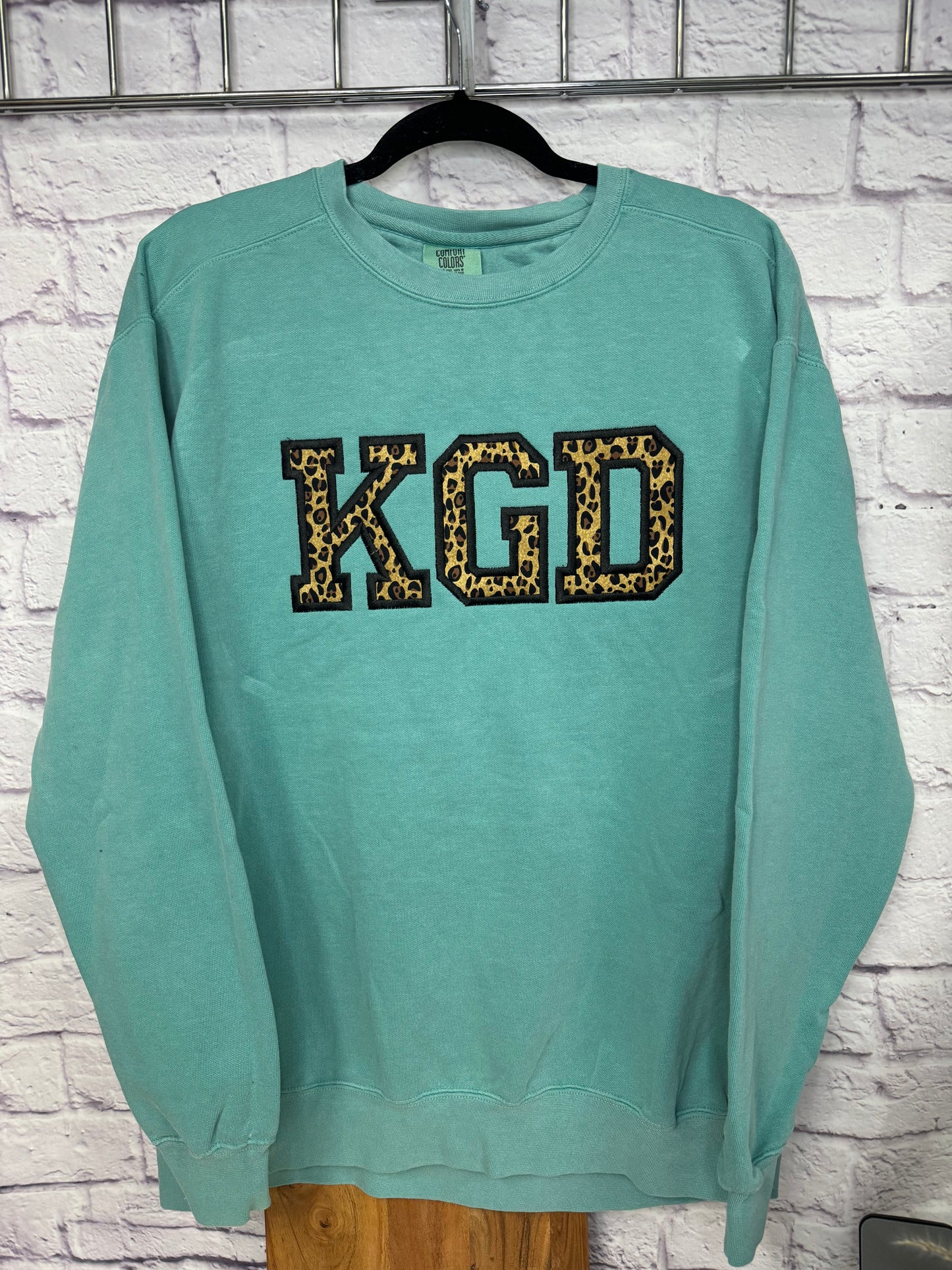 KGD Fabric Applique Merch Crewneck {Comfort Colors}