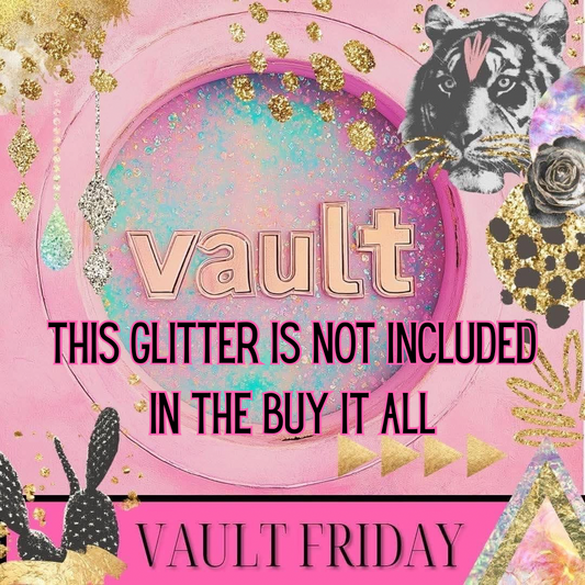 No Opal-ogies w/ black {VAULT GLITTER MIX 9/12}