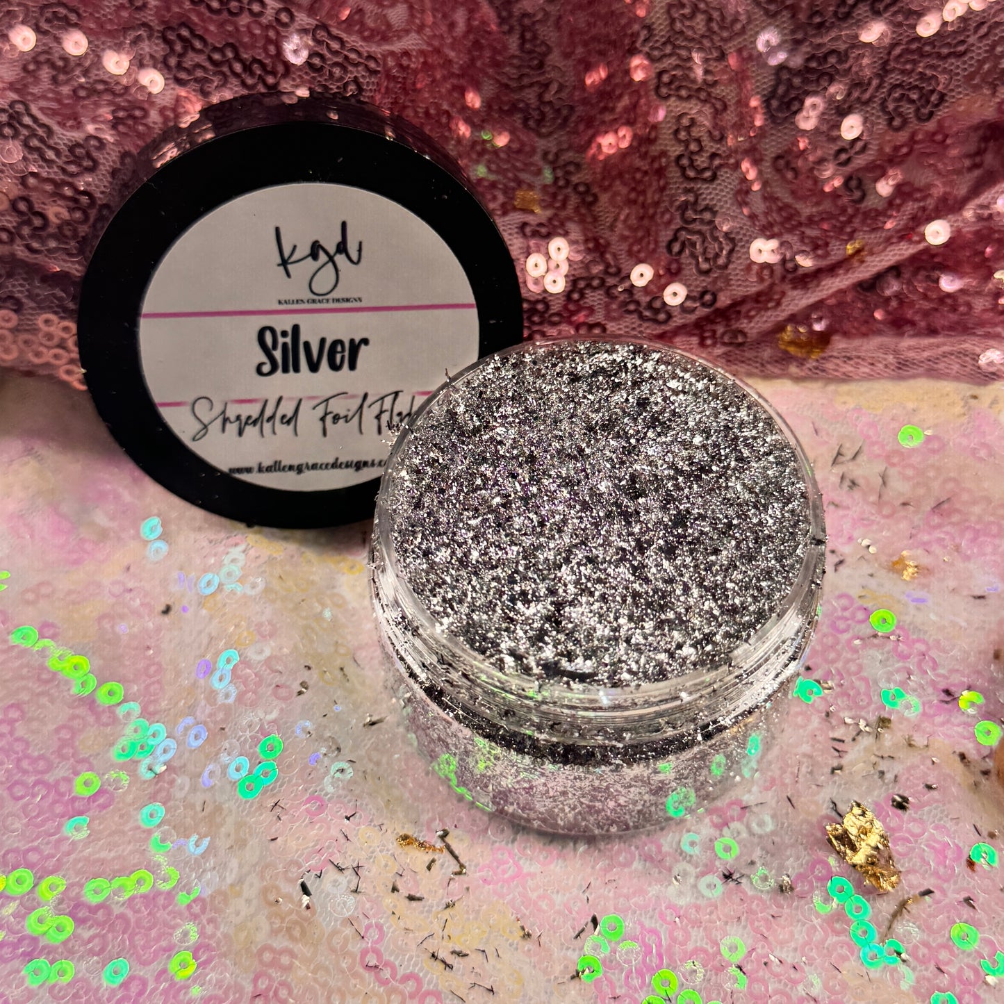 Silver (Shredded Foil Flake)