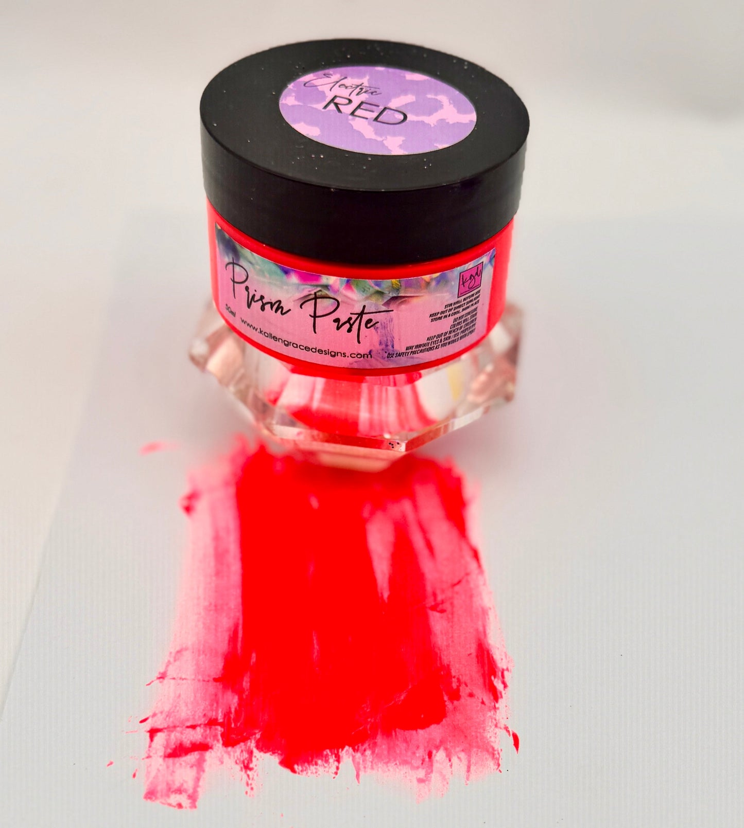 Electric Neon Red {Prism Paste}