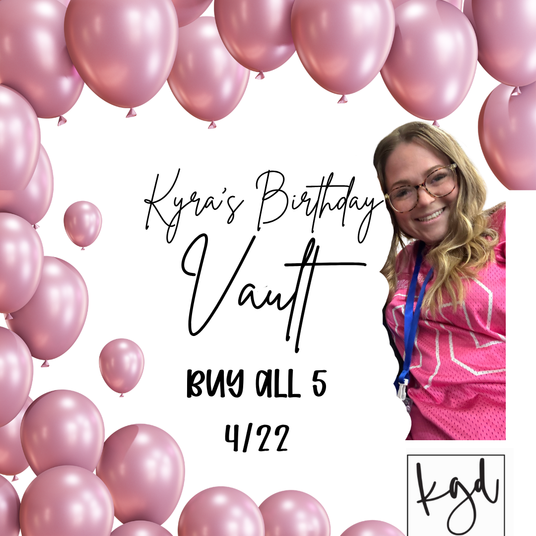 BUY ALL 5 {VAULT FRIDAY {4/22}