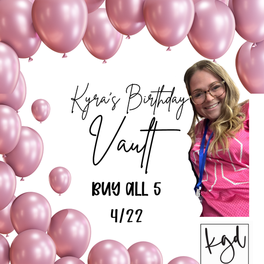 BUY ALL 5 {VAULT FRIDAY {4/22}