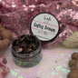 Coffee Brown {Foil Flake}