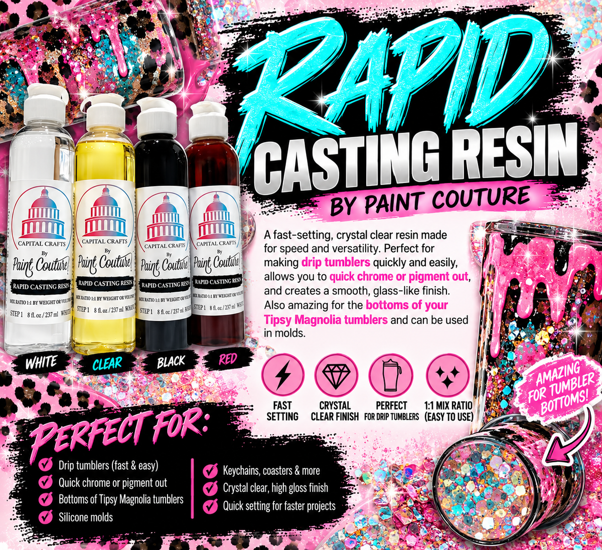 Rapid Casting Resin {Paint Couture}
