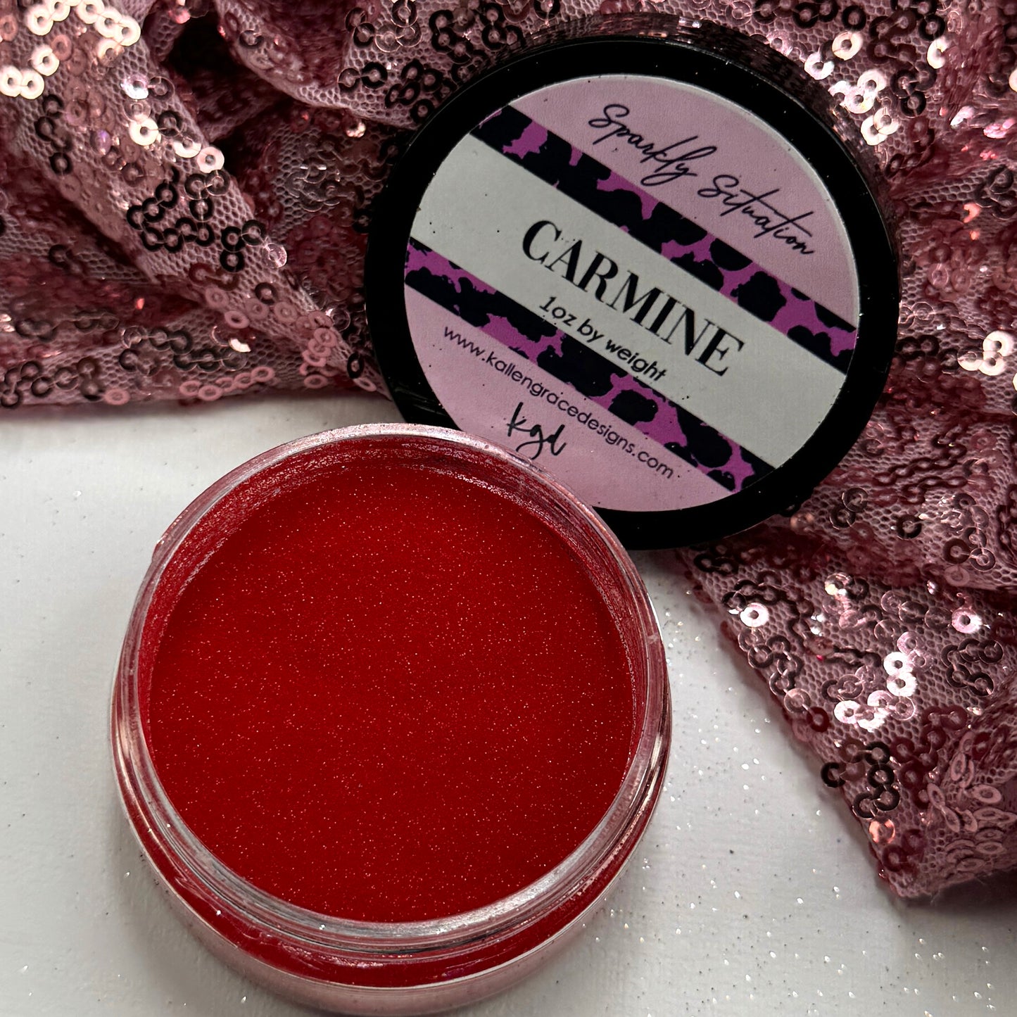 Carmine {Sparkle Situation Micro-Glitter}